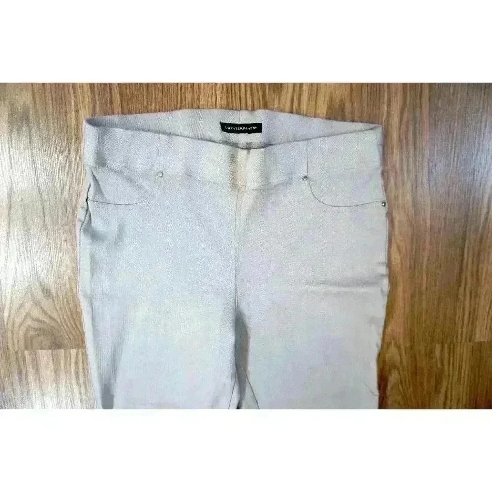 Counterparts Beige Cropped Pants (Size 12) - Picture 3 of 11
